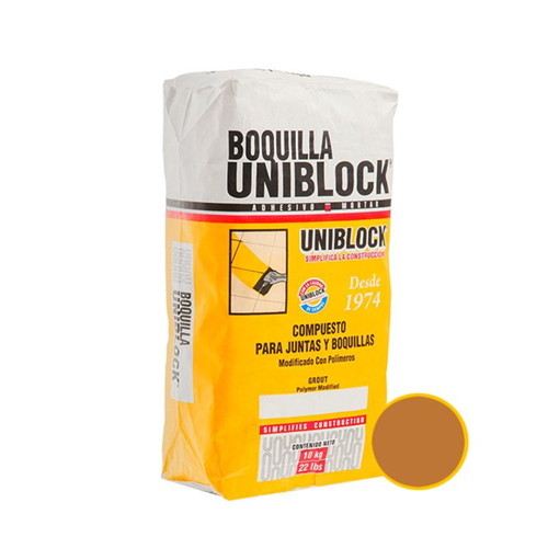 Uniblock Boquilla Café Claro Sin Arena, 10 kg