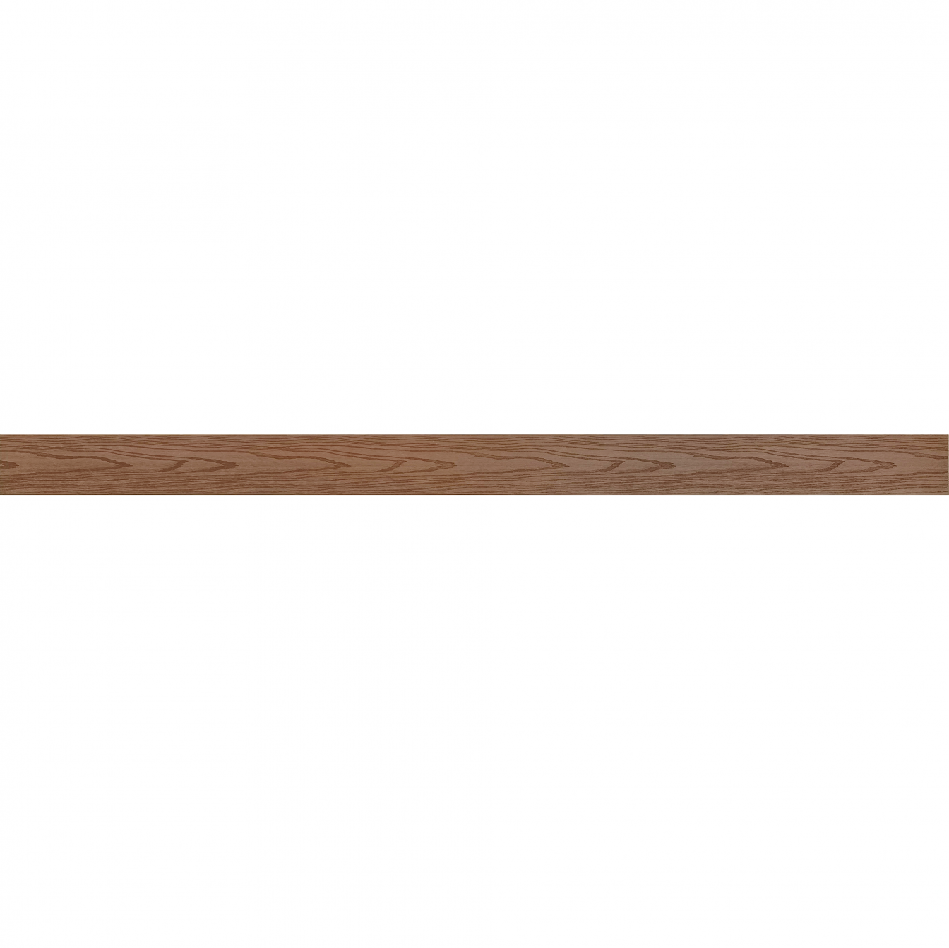 Piso de WPVC Tipo Deck para Exterior, Pieza de 220x13.8 cm x 2.3 cm, Color Café Oscuro