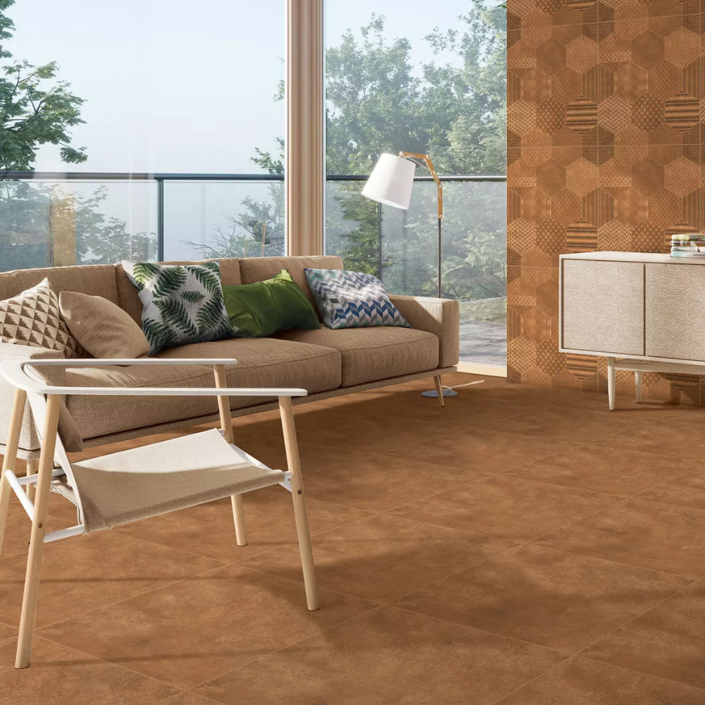 Prime Cementum Cotto, Piso Porcelanato, 60x60, Mate