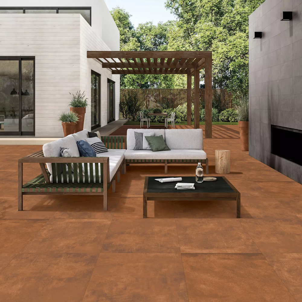 Prime Cementum Cotto, Piso Porcelanato, 60x60, Mate