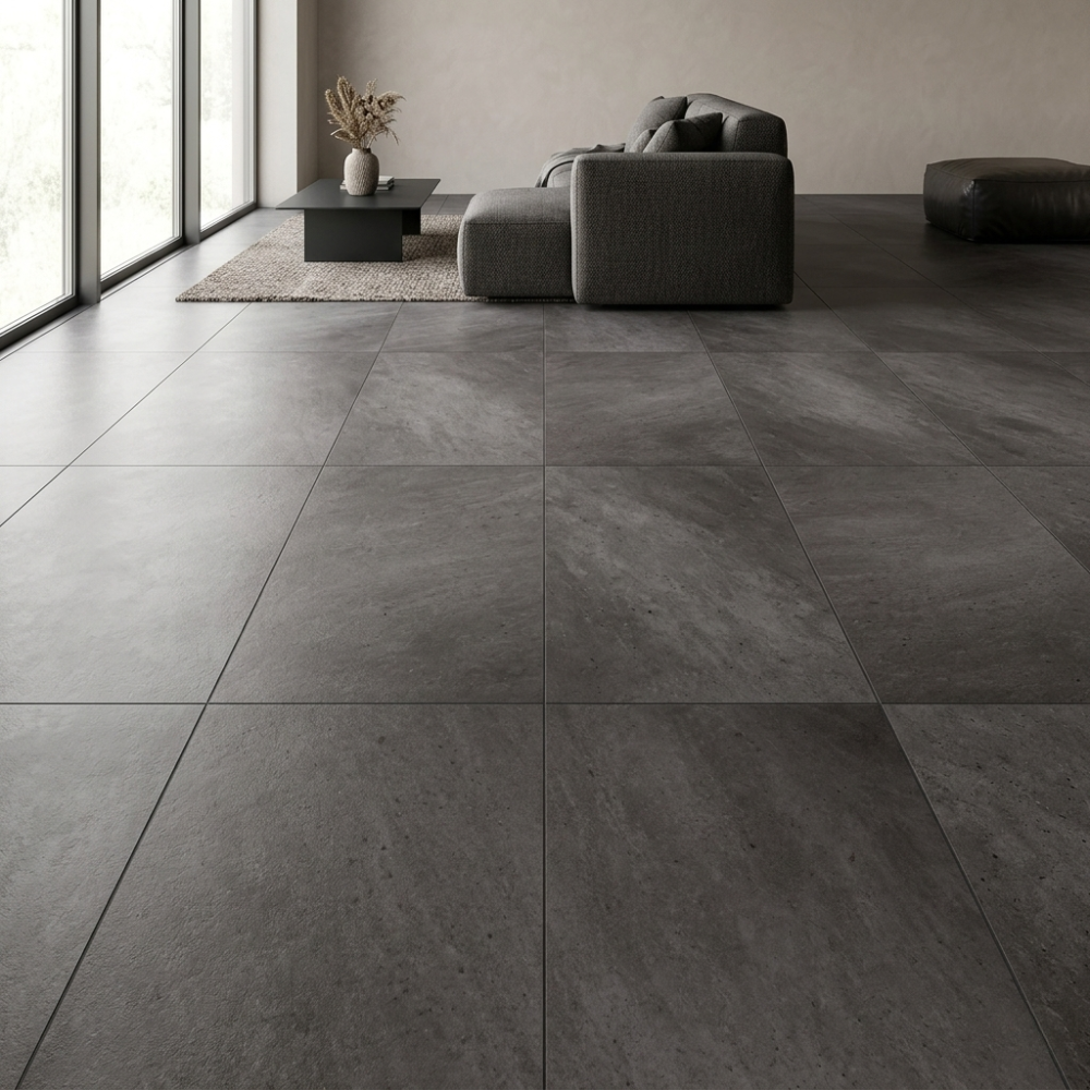 Ripon Negro, Piso Gres, 60x120, Mate