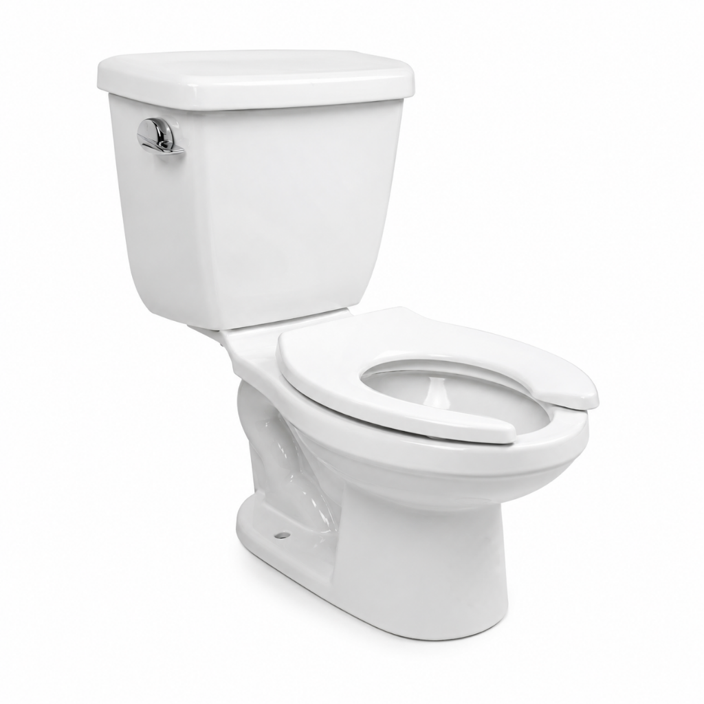 Soria, Inodoro de Dos Piezas para Niño, Blanco Esmaltado, Imke