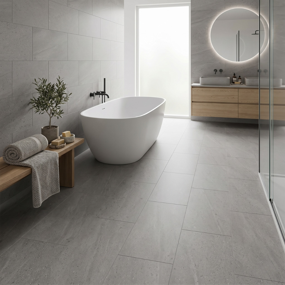 Ripon Gris, Piso Gres, 30x60, Mate