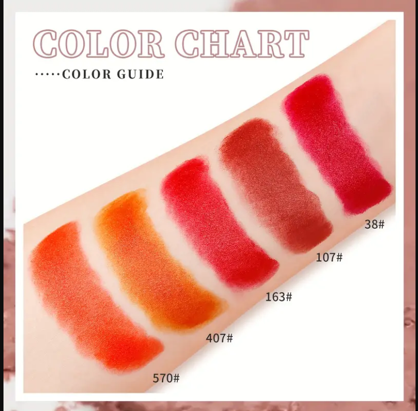 Juego de estuche en forma de bolso y labiales