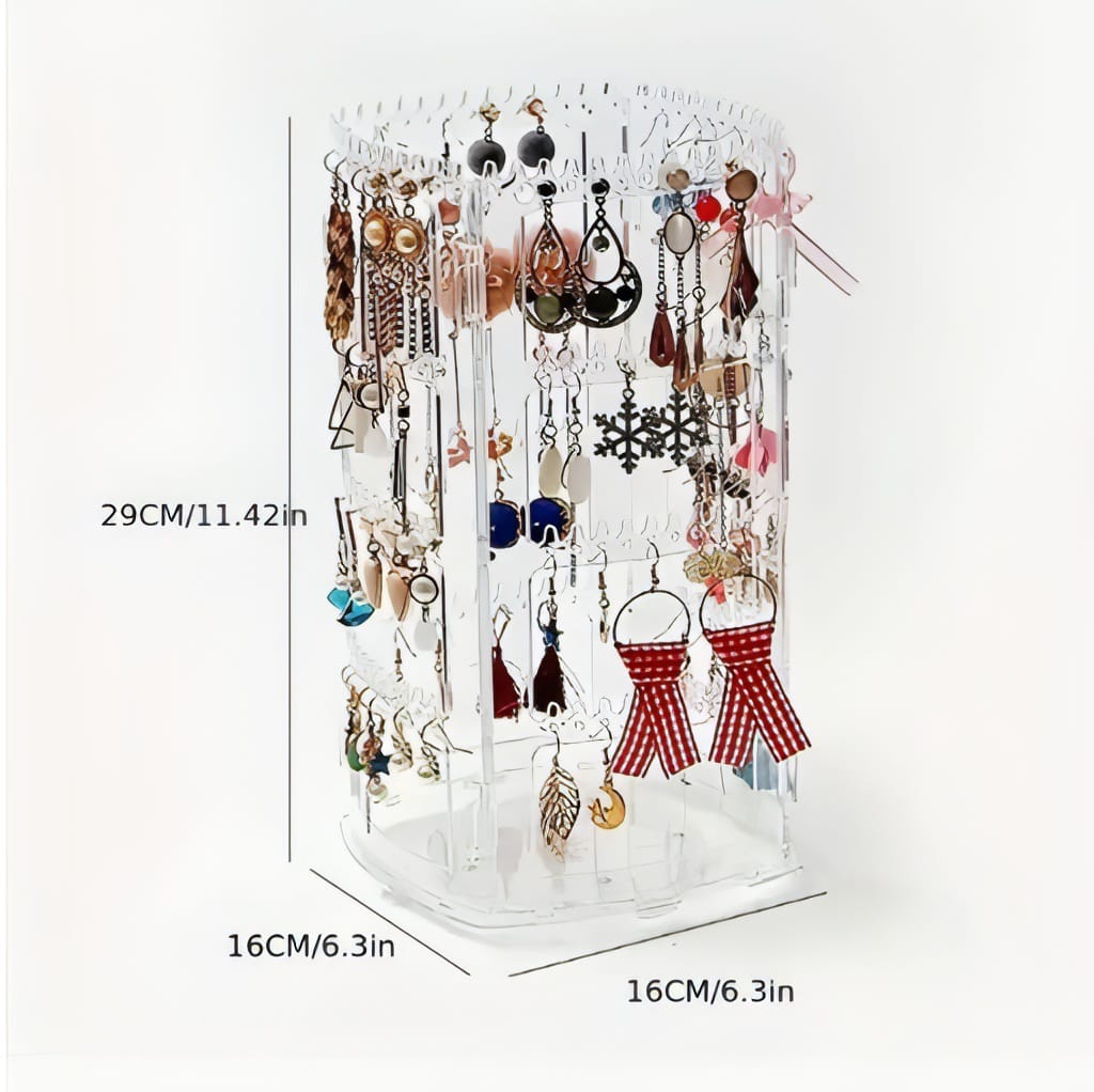 Organizador de joyas giratorio 360°