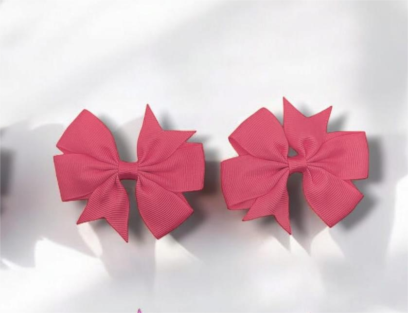Pinzas con forma de moño