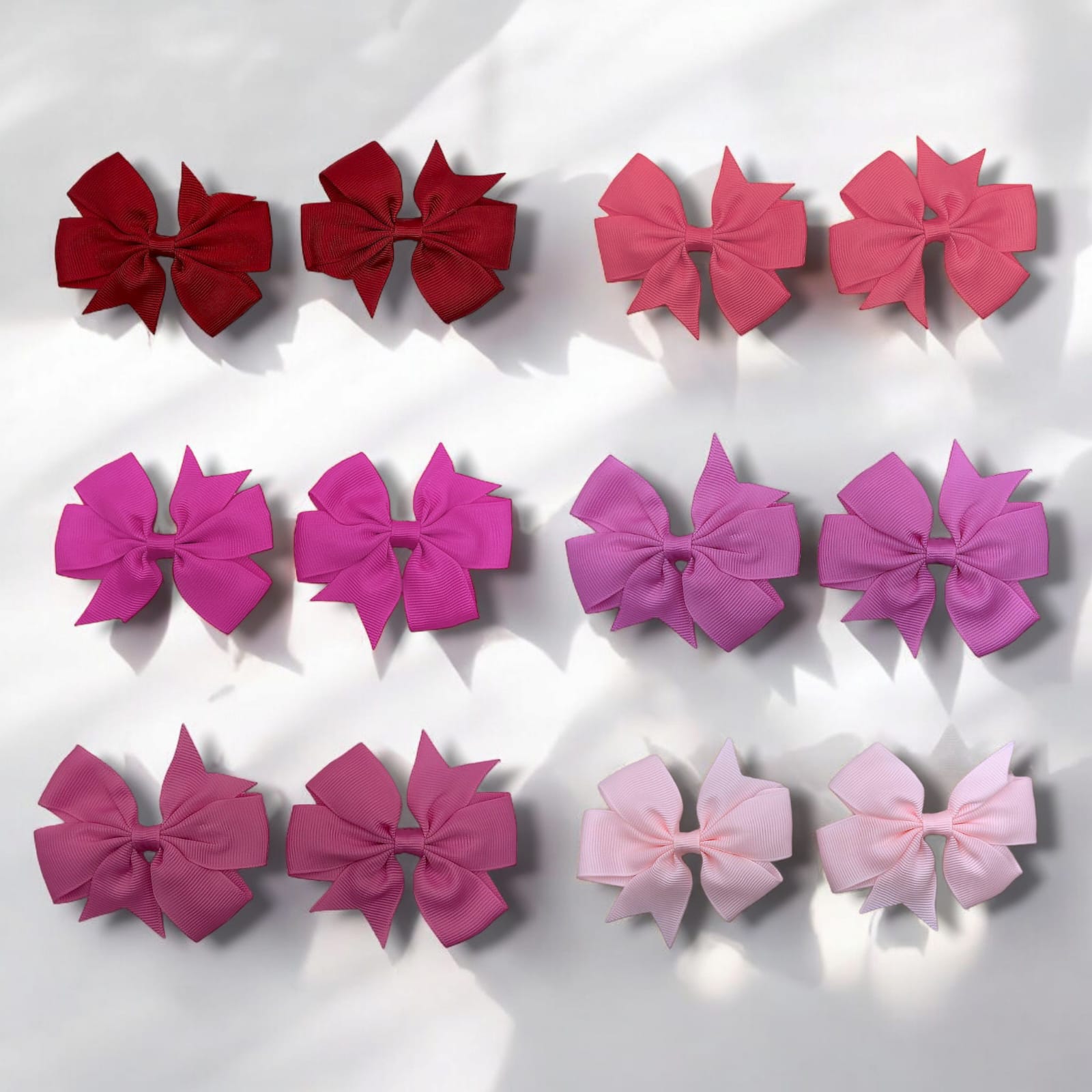 Pinzas con forma de moño