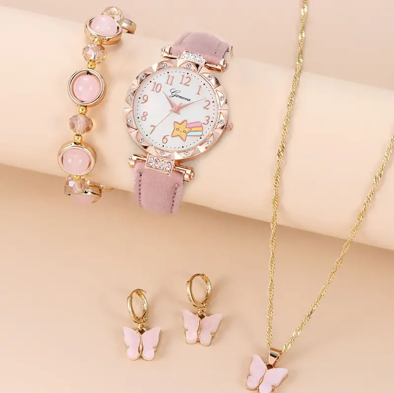 Conjunto de reloj y accesorios