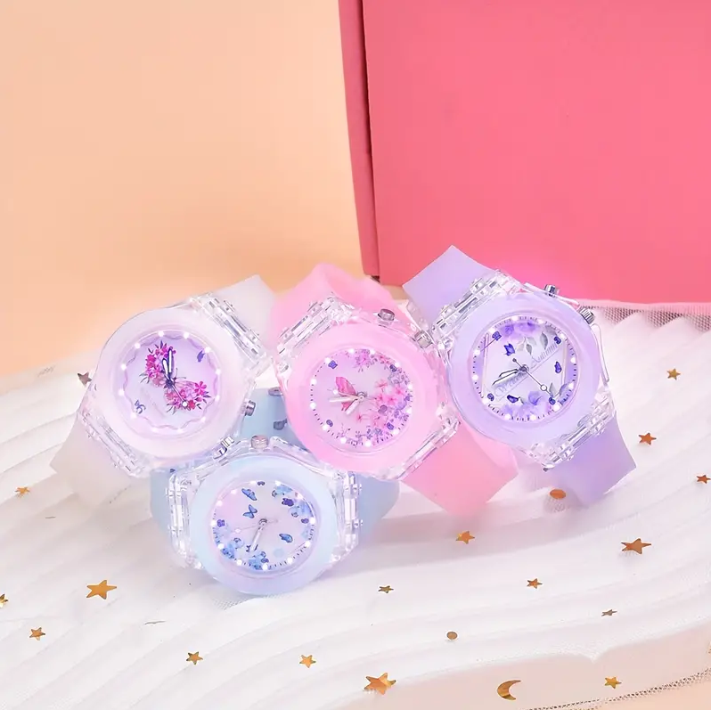 Relojes de pulsera de colores pastel