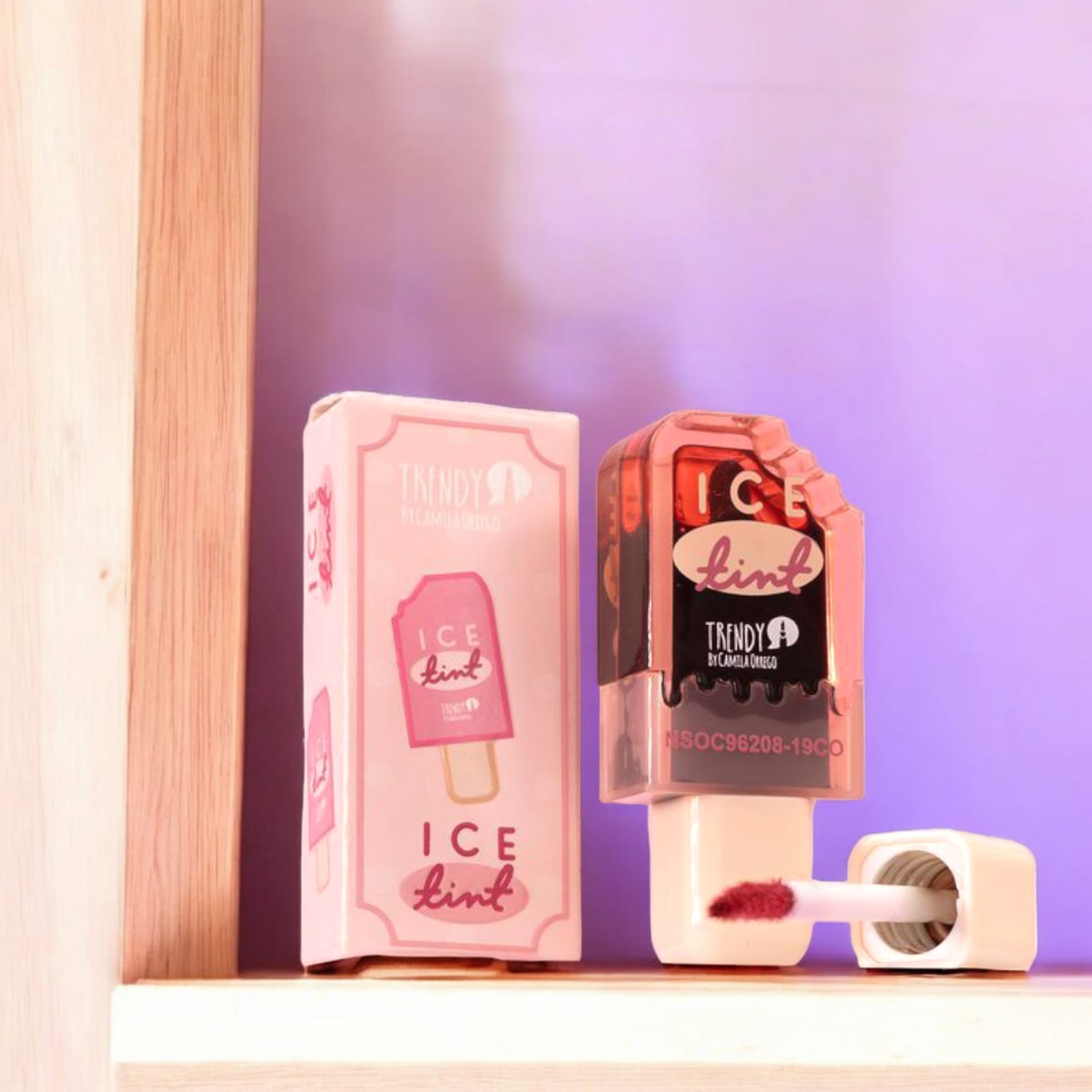 Tintura de labios ice tint Trendy 