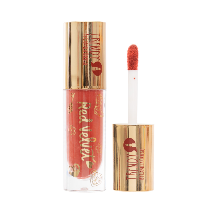 Labial líquido red velvet  Trendy