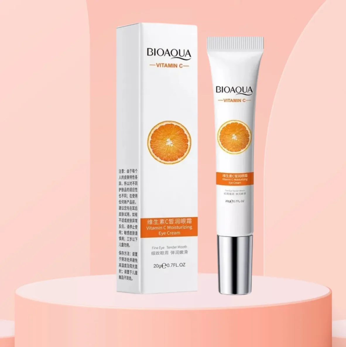 Crema de ojos BIOAQUA con vitamina C