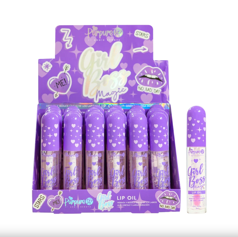 Aceite labial Girl Boss Magic Purpure