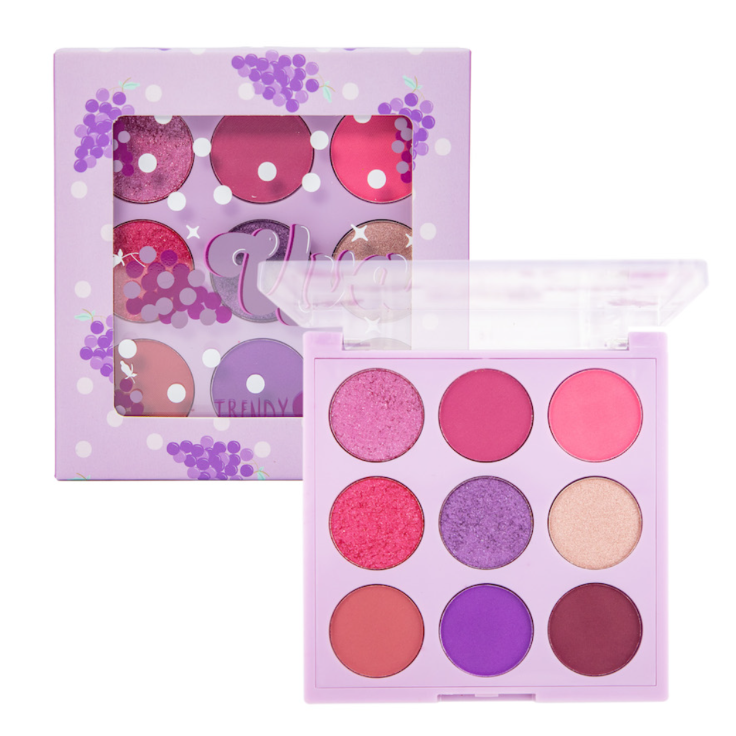 Paleta de sombras de ojos  Uva Trendy