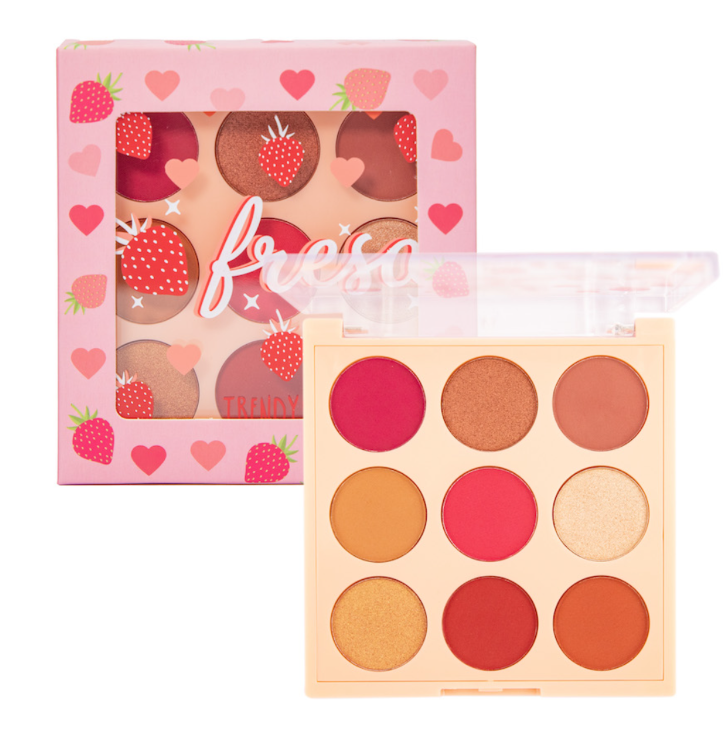 Paleta de Sombras Fresa Trendy