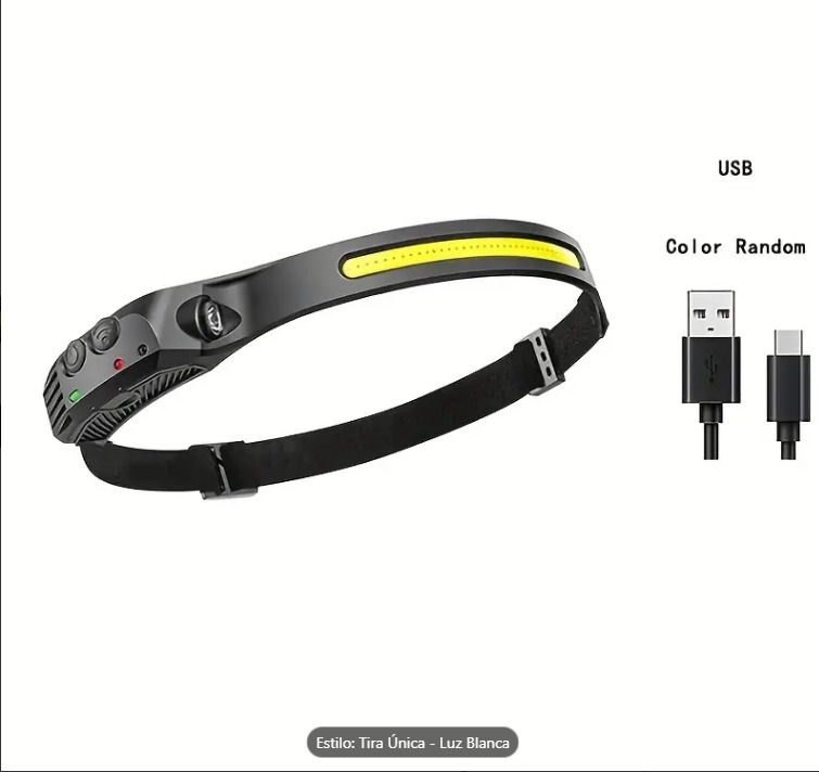 Linterna frontal LED