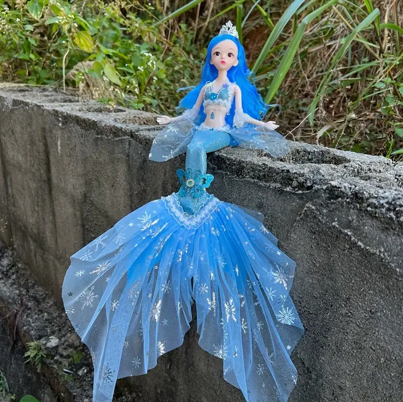 Muñeca Sirena Azul