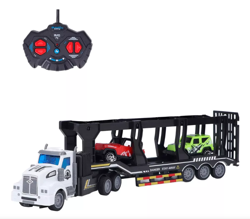 Camión de transporte de coches con control remoto