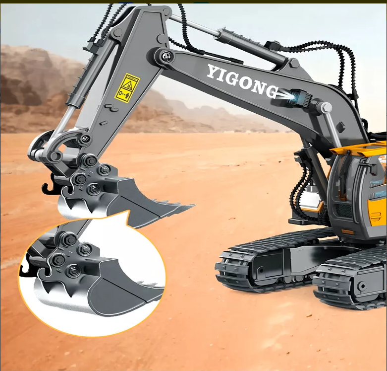 Excavadora de juguete