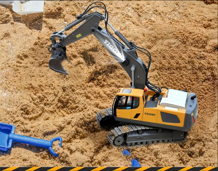 Excavadora de juguete