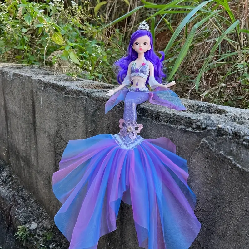 Muñeca Sirena Azul