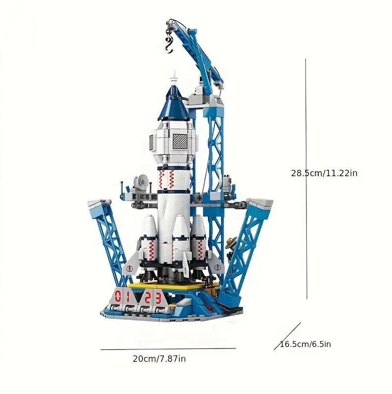 Set de Construcción Cohete Espacial