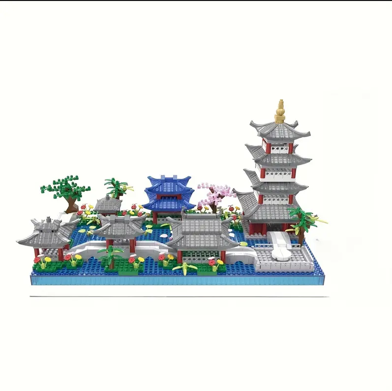 Kit de construcción de jardín tradicional