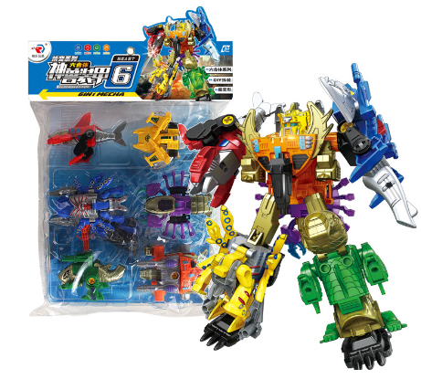 Juguete de robot transformable