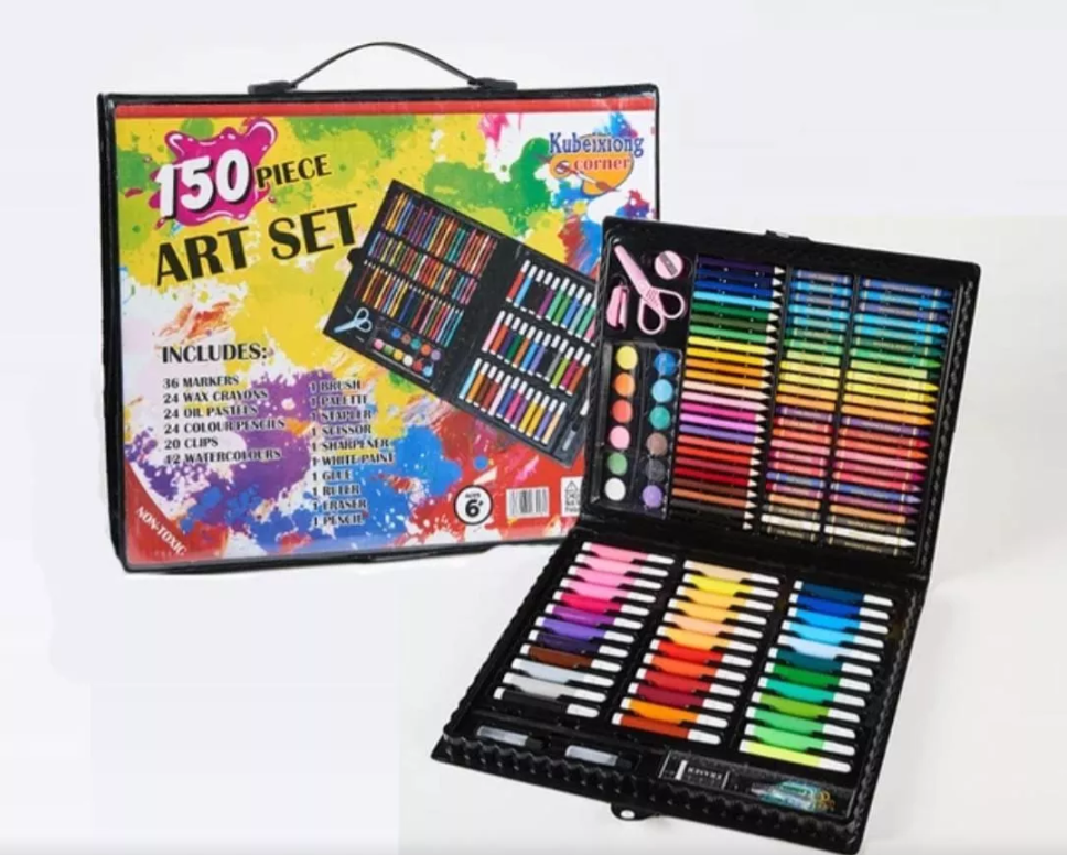Juego de arte de 150 piezas