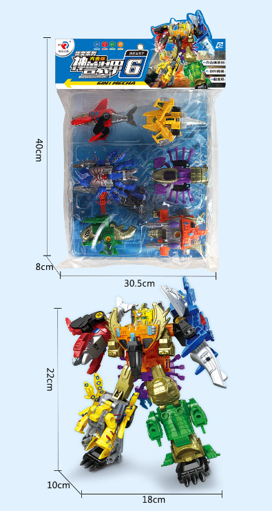 Juguete de robot transformable
