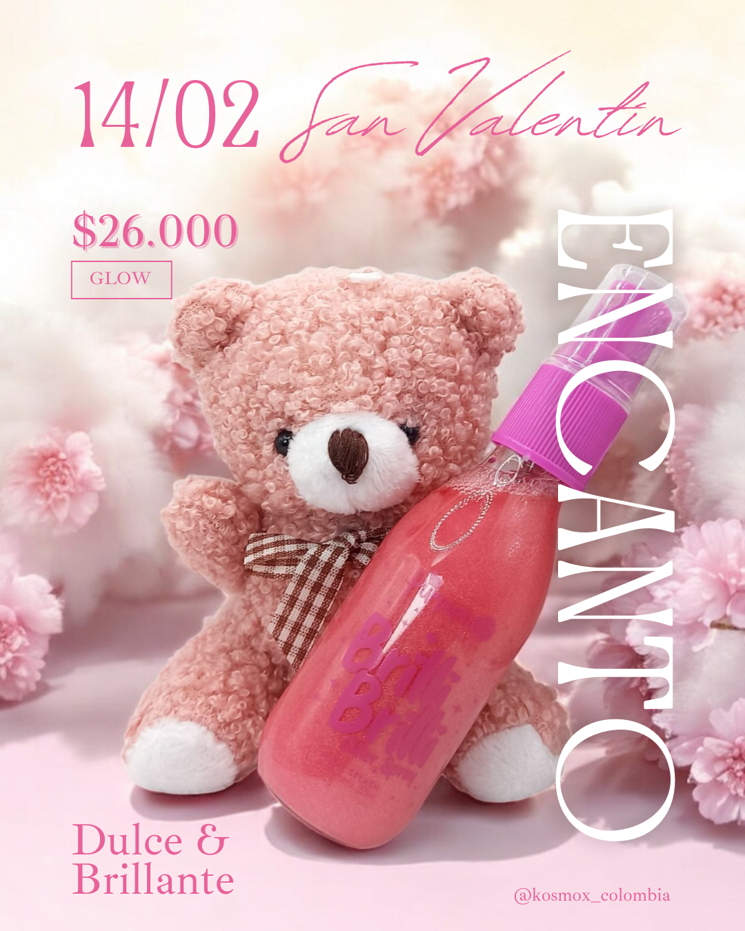 Oso de peluche con perfume