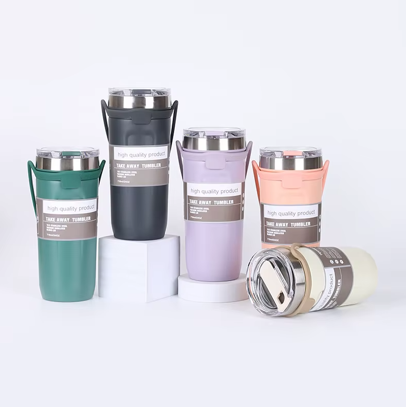 Vasos térmicos reutilizables Vacuum 710ml