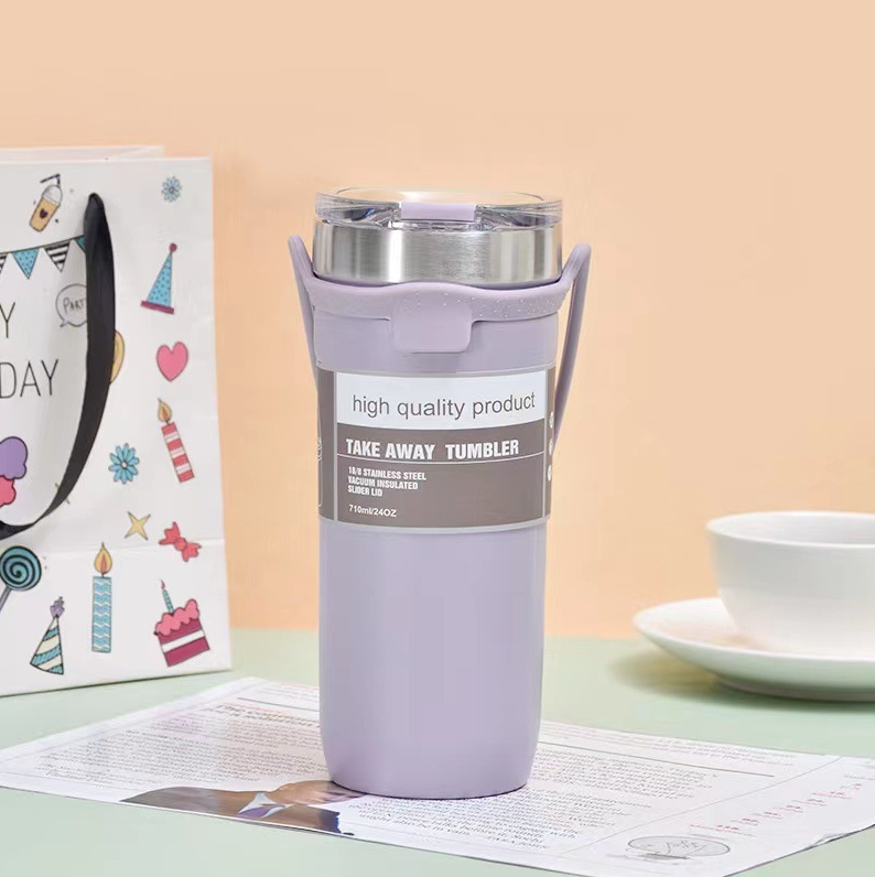 Vasos térmicos reutilizables Vacuum 710ml