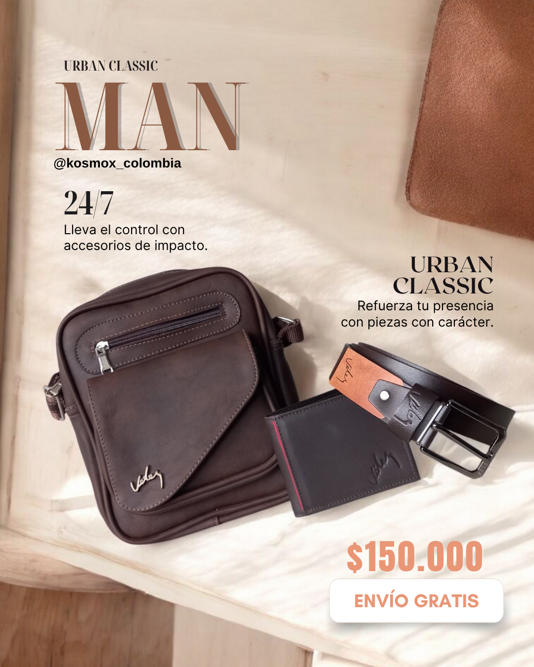 Bolso y accesorios para hombre