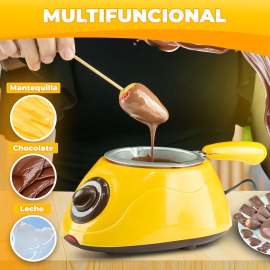 Olla eléctrica para derretir chocolate