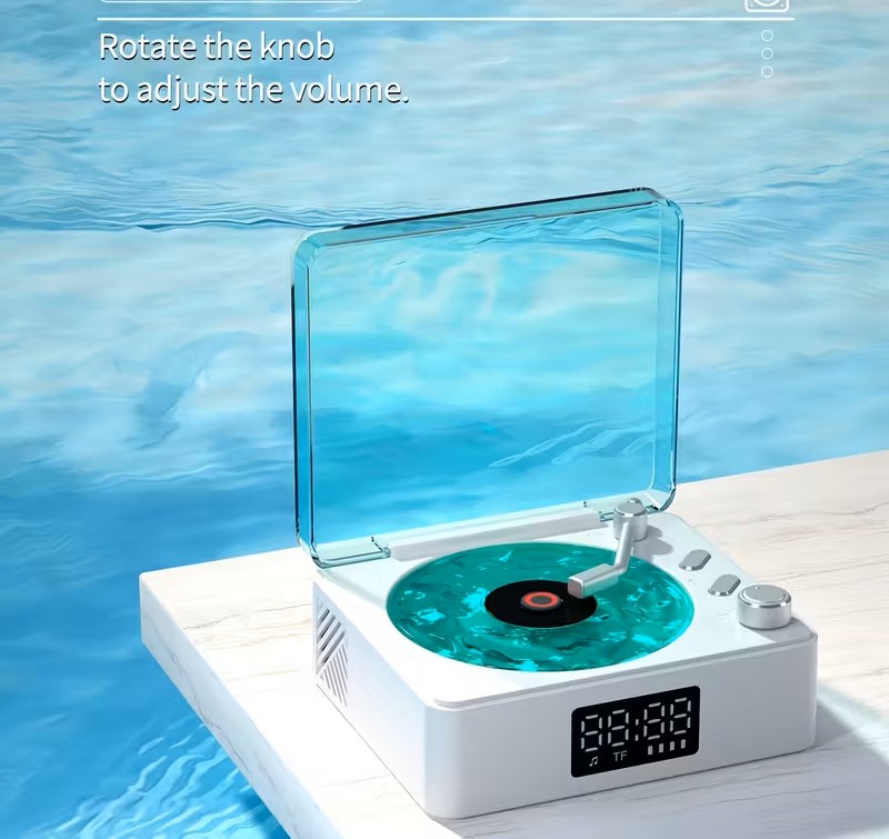 Tocadiscos moderno bluetooht