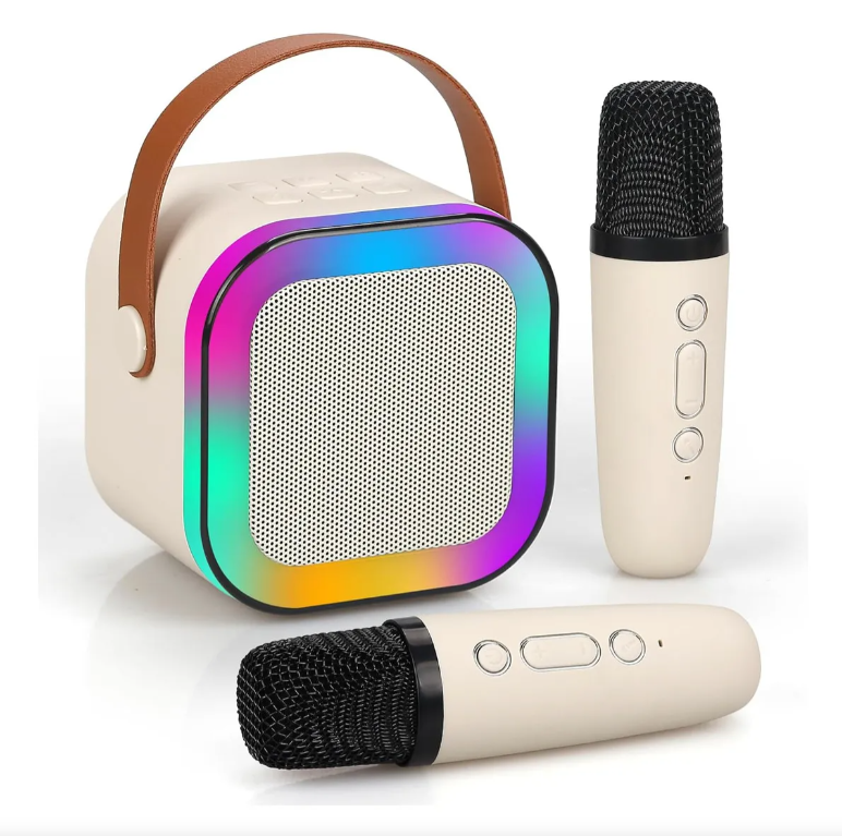 Altavoz portátil con micrófono inalámbrico