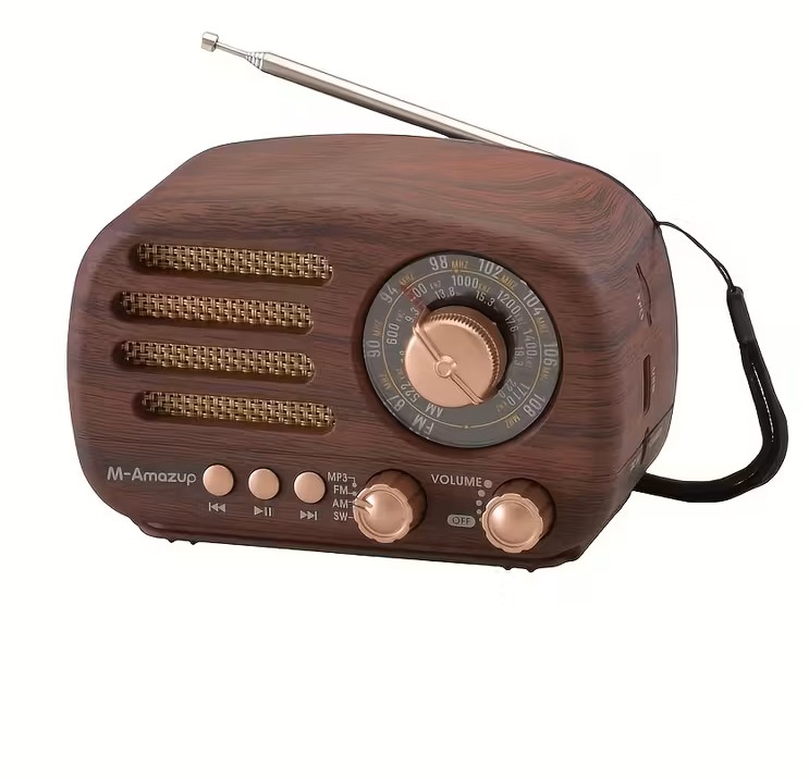 Radio Retro de Madera