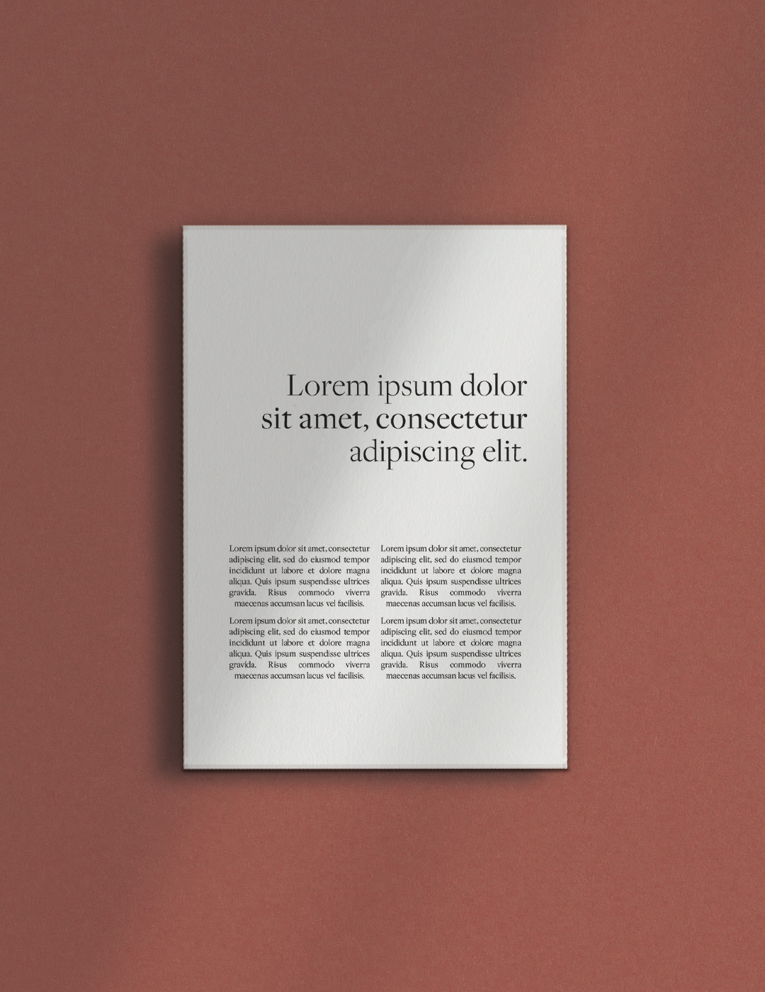 Simple Paper P1 PSD Mockup