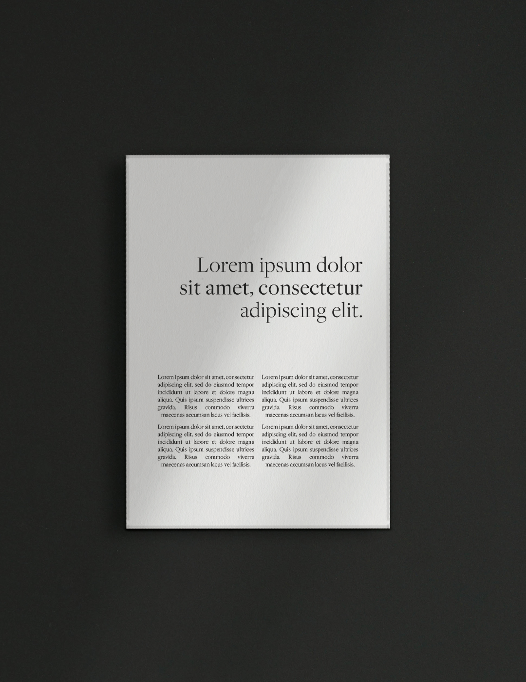 Simple Paper P1 PSD Mockup
