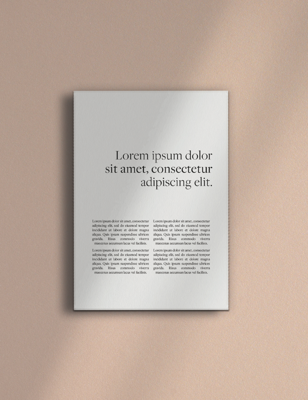 Simple Paper P1 PSD Mockup