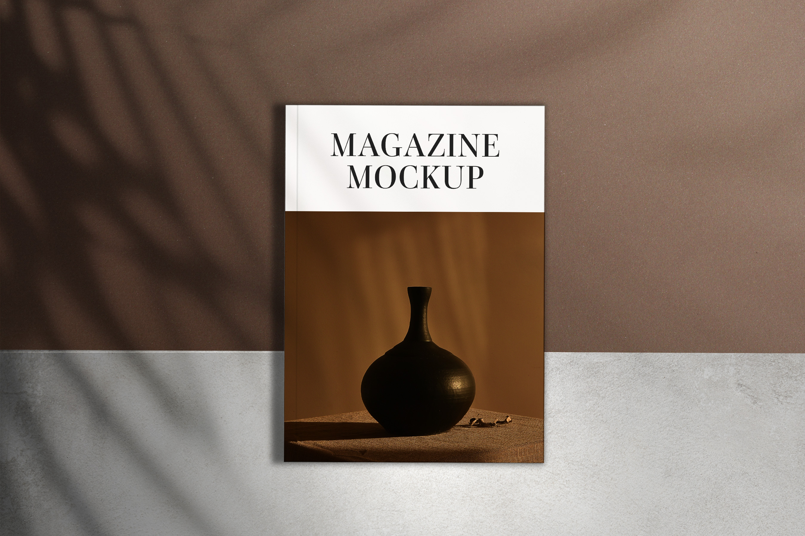 Simple Magazine Cover P1 PSD Mockup