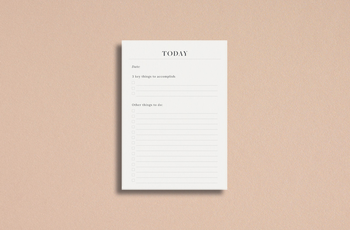 Daily Planner No.5 Printable