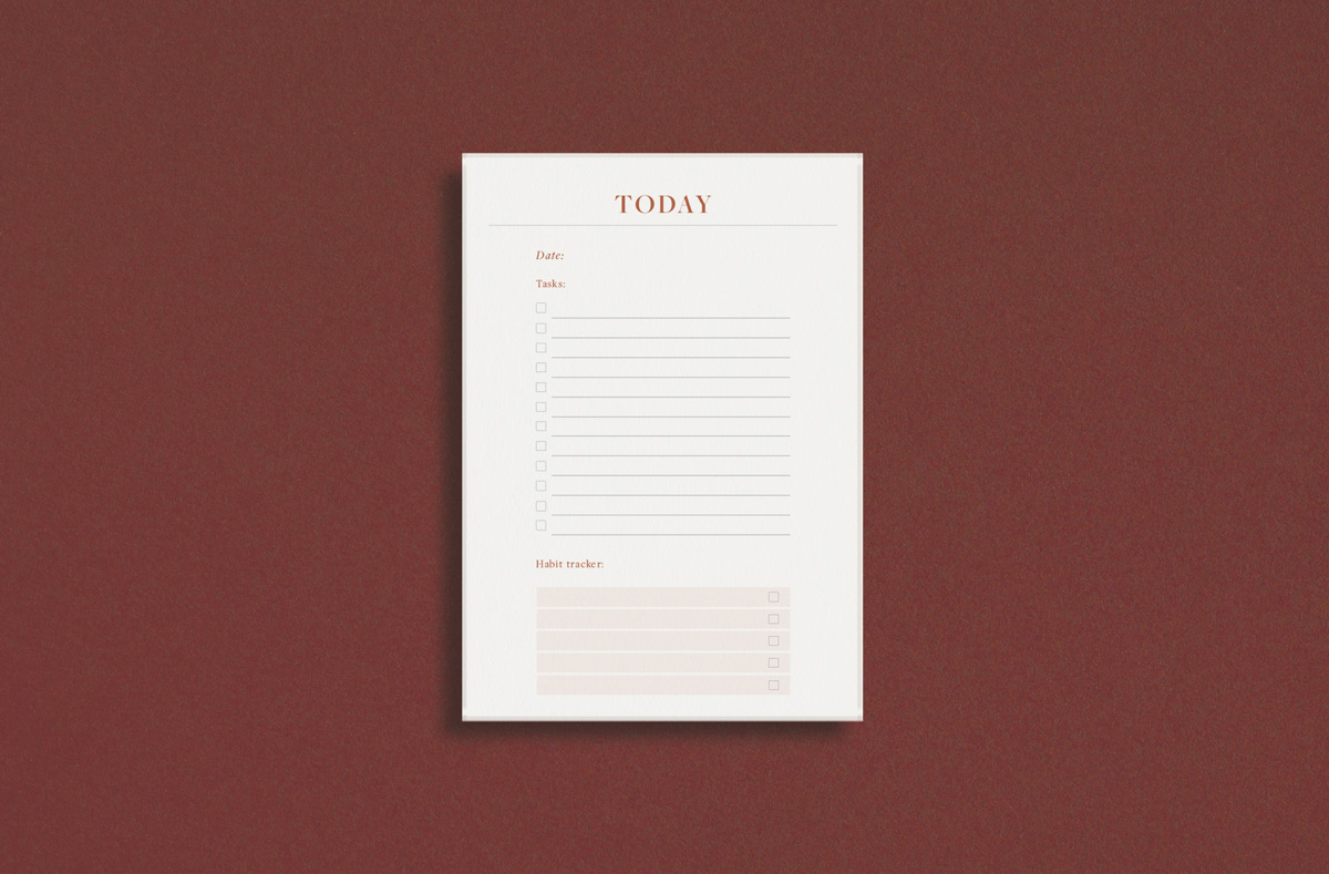 Daily Planner No.4 Printable