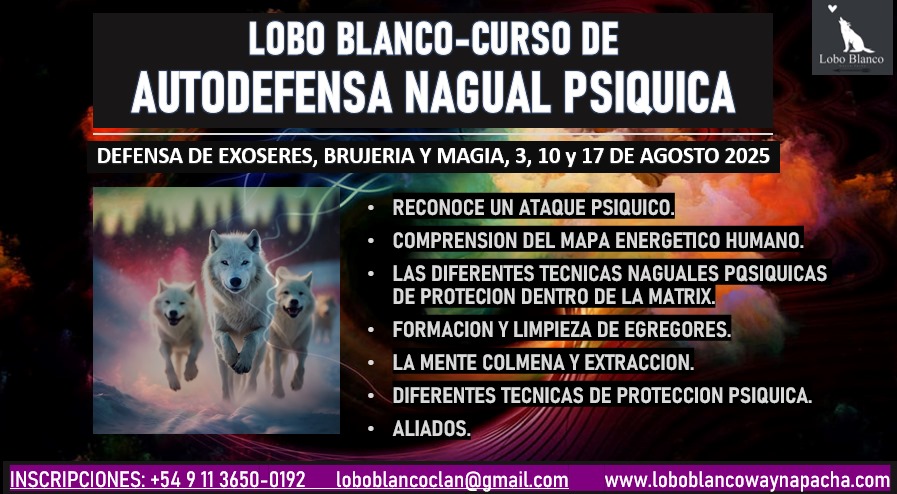 CURSO DE AUTODEFENSA NAGUAL PSIQUICA