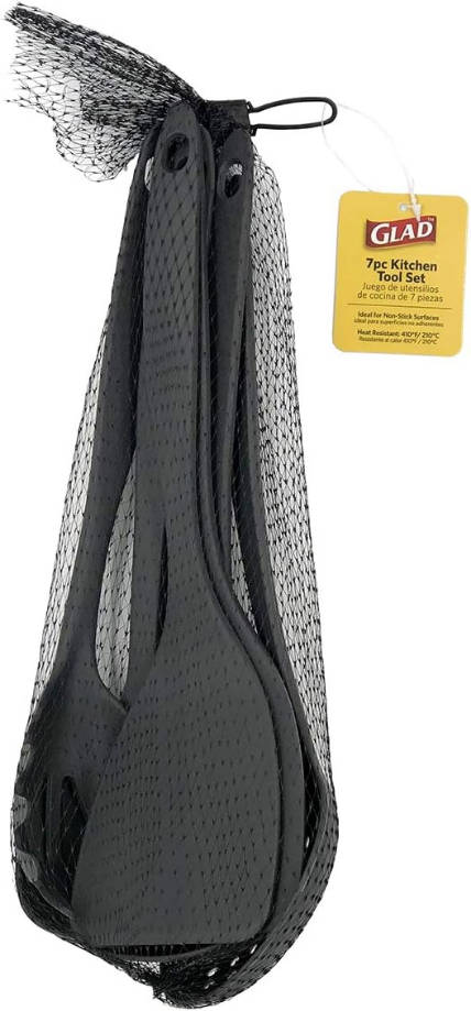 Cooking Kitchen Utensils Set – 7 Pieces, Nylon Tools for Nonstick Cookware