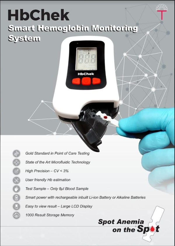 Analyseur d'Hémoglobine (Hémoglobinomètre) HbChek