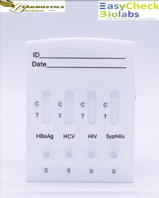 HIV / Syphilis / HCV / HBsAg multicassette S, P, WB (20 tests)