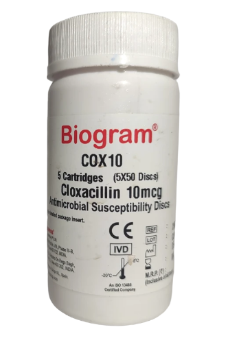 CLOXACILLINE COX 10 UG