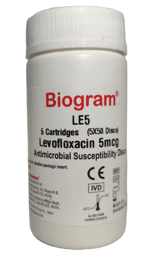 LEVOFLOXACINE LEV 5 UG